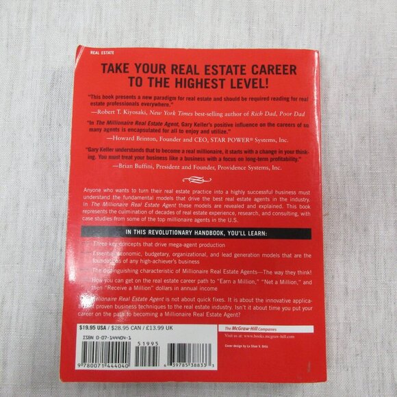 The Millionaire Real Estate Agent:‎ It's Not About the Money (Paperback, 2004) - Picture 2 of 6
